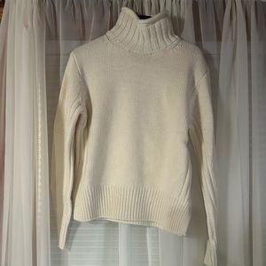 Polo Ralph Lauren white turtleneck sweater